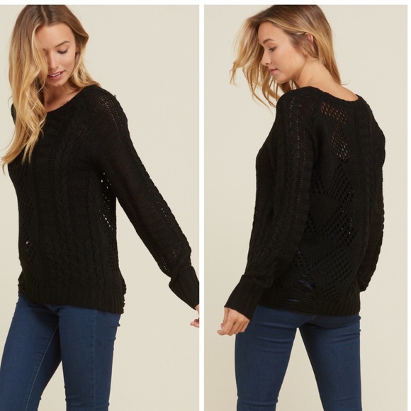 Crochet Pattern Pullover Sweater - Picture 3 of 4